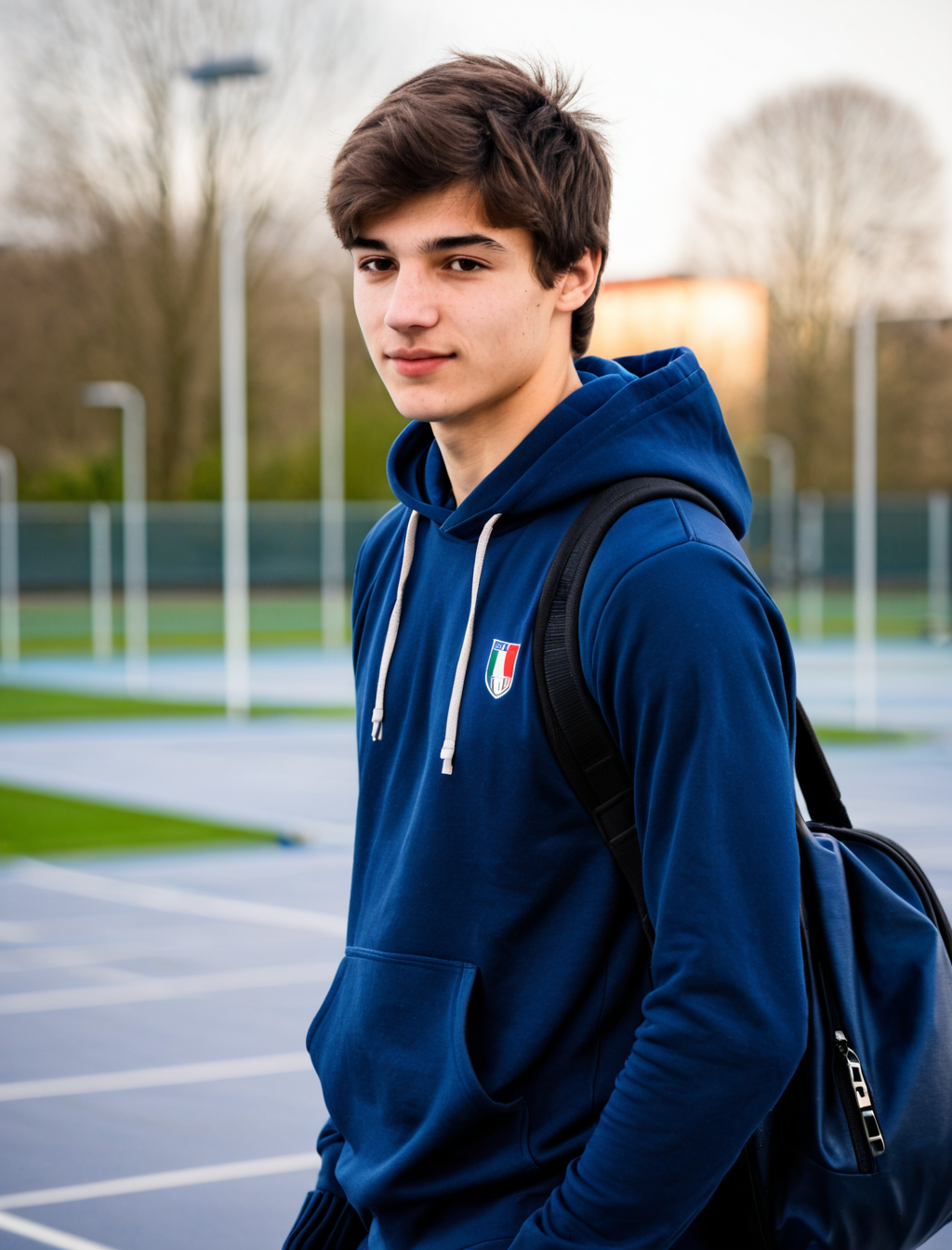 When the gym opened, he just switched disciplines.